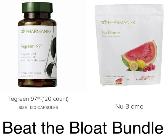 Bundle - Beat the Bloat - Nu Biome & Tegreen